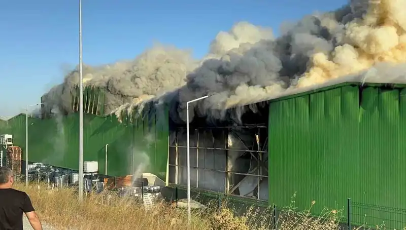 Balıkesir'deki Fabrika Yangınında İki İşçi Hayatını Kaybetti, Bir Şahıs Tutuklandı