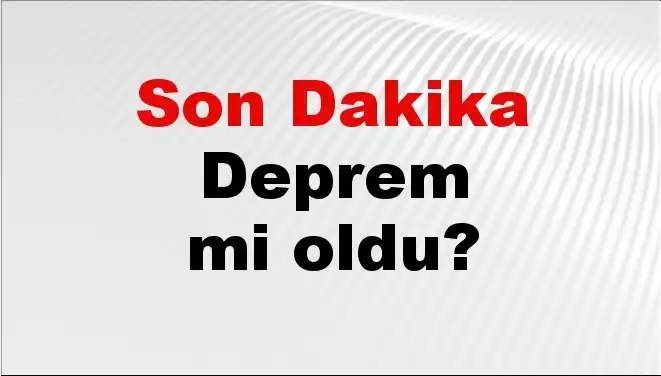 Muğla'da Şok Edici Deprem: İlk Bilgiler ve Son Gelişmeler