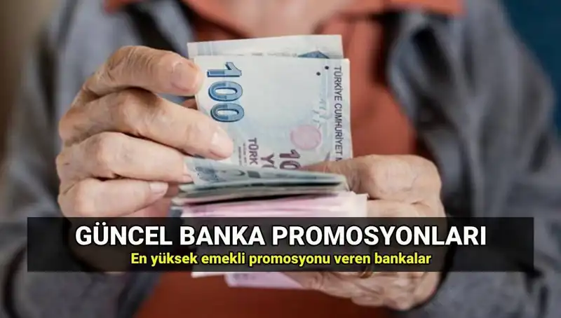 2025'te Emeklilere Sunulan En Yüksek ve Düşük Promosyon Tutarları